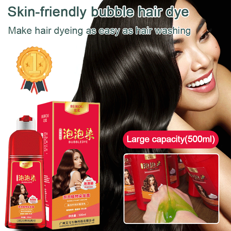 Hot sale Plant bubble hair dye