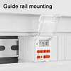 Wide Voltage AC 85-265V Astronomical Timer Switch Din Rail Sunrise Sunset Timer