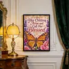 Orange Butterfly Blessing Diamond Painting Kits for Adults Beginners 30x40cm