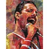 (Multi-Style) Freddie Mercury - 11CT Stamped Cross Stitch 40*50cm/15.75*19.69in