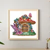 Mushroom Fairy - Crystal Rhinestone Diamond Painting