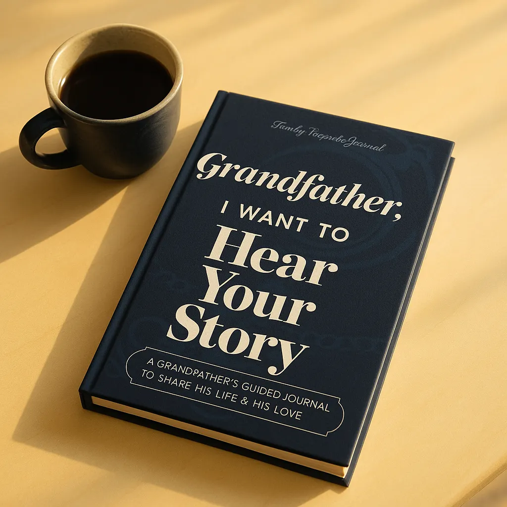 &ldquo;I Want To Hear Your Story&rdquo; Keepsake Journal