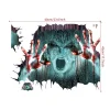 Autocollants de sol et autocollants muraux amovibles 3D pour Halloween