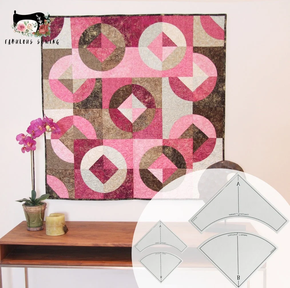 Quick Curve Quilt Template Set