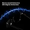 Smart Glasses AI Voice Assistant BT Audio Glasses with Open Ear Speaker Hands-Free Calls & Built-in Microphone for Men & Woman