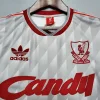Retro 1989-91 Liverpool Soccer Jersey Away