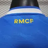 Joyfball 2025/2026 Player Version Long Sleeve Real Madrid Third Away Football Jersey（The player version jersey is a bit tight, please pay attention to the size selection）