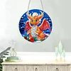 Diamond Painting Double Sided Christmas Dragon Suncatcher Hanging Decoration