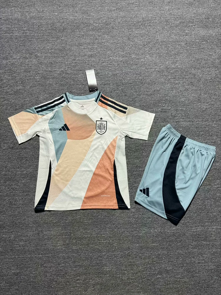 2025-26-Spain Away-Jersey-Children's Kit