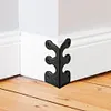 6PCS Retro Metal Corner Protector Iron Skiffers Skirting Board Corner Protector