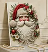 DIY Pearl Painting - Handmade Self - Adhesive Pearls - Santa Claus