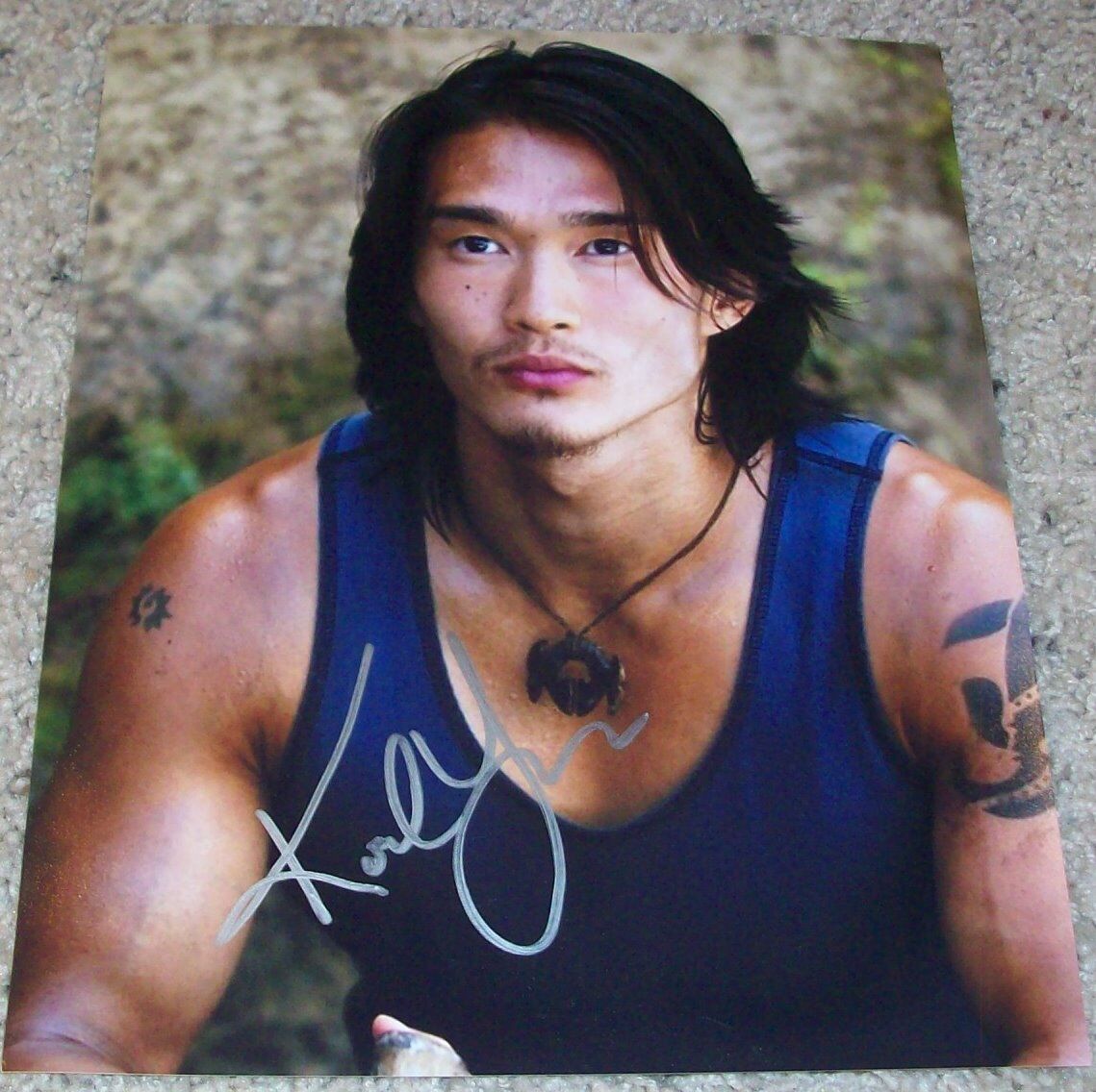 KARL YUNE SIGNED AUTOGRAPH AAROW 8x10 Photo Poster painting B w/PROOF