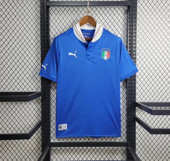 Retro 2012 Euro Italy Home Football Jersey Thai Quality