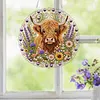 Diamond Painting Ornament Highland Yark Acrylic Pendant DIY Kit 25cm