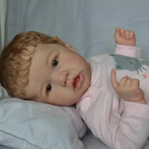 22"Kleine Ember Reborn Babypuppe Mädchen - RSDP-Rebornbabypuppen-Rebornbabypuppen.de