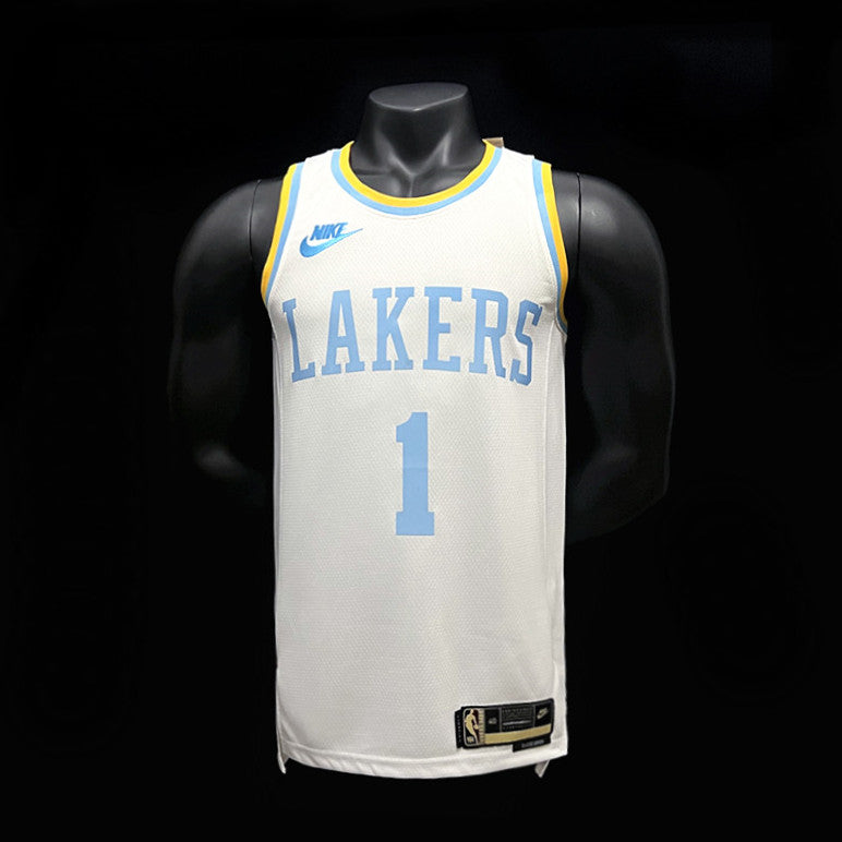 Maillot Los Angeles Lakers 1 RUSSELL NBA Basket Maillot De Fou, site maillot de foot pas cher
