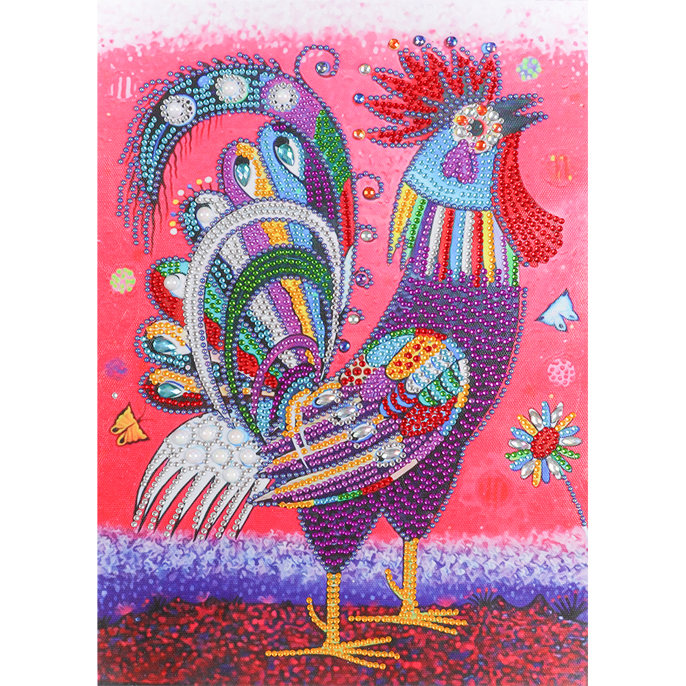 

Chicken - Special Shaped Diamond Painting - 30*40CM, 501 Original