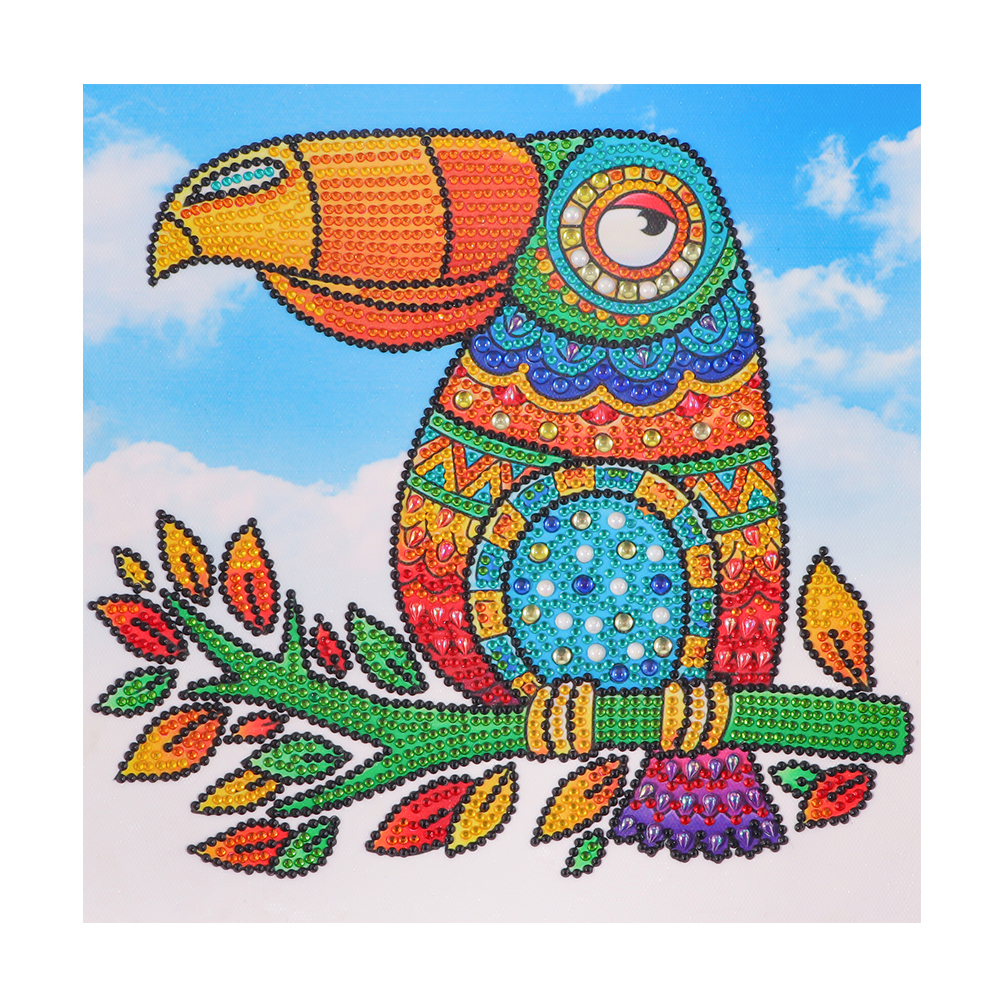 

Bird - Special Shaped Diamond Painting - 30*30CM, 501 Original