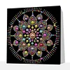 DIY Pearl Painting Mandala for Home Wall Decor with Frame(25x25cm)