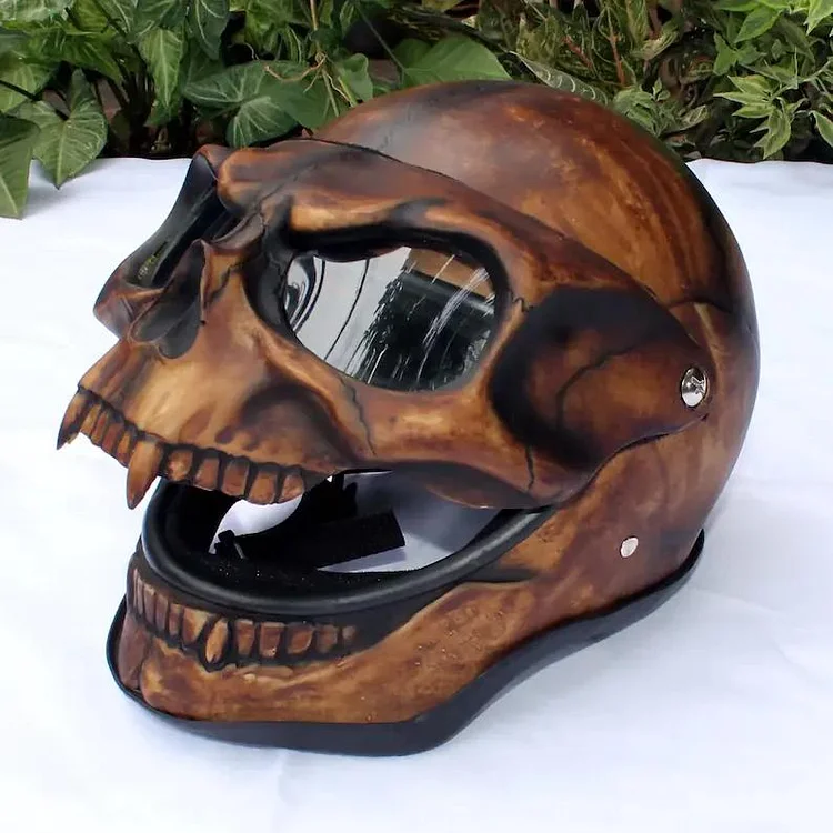 Necromancer Skull Helmet