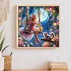Swinging Girl - Crystal Rhinestone Diamond Painting