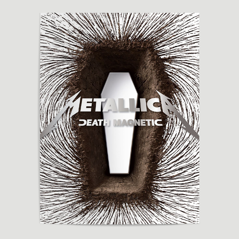Metallica Death Magnetic Poster Eclusive At Wallart Eshop