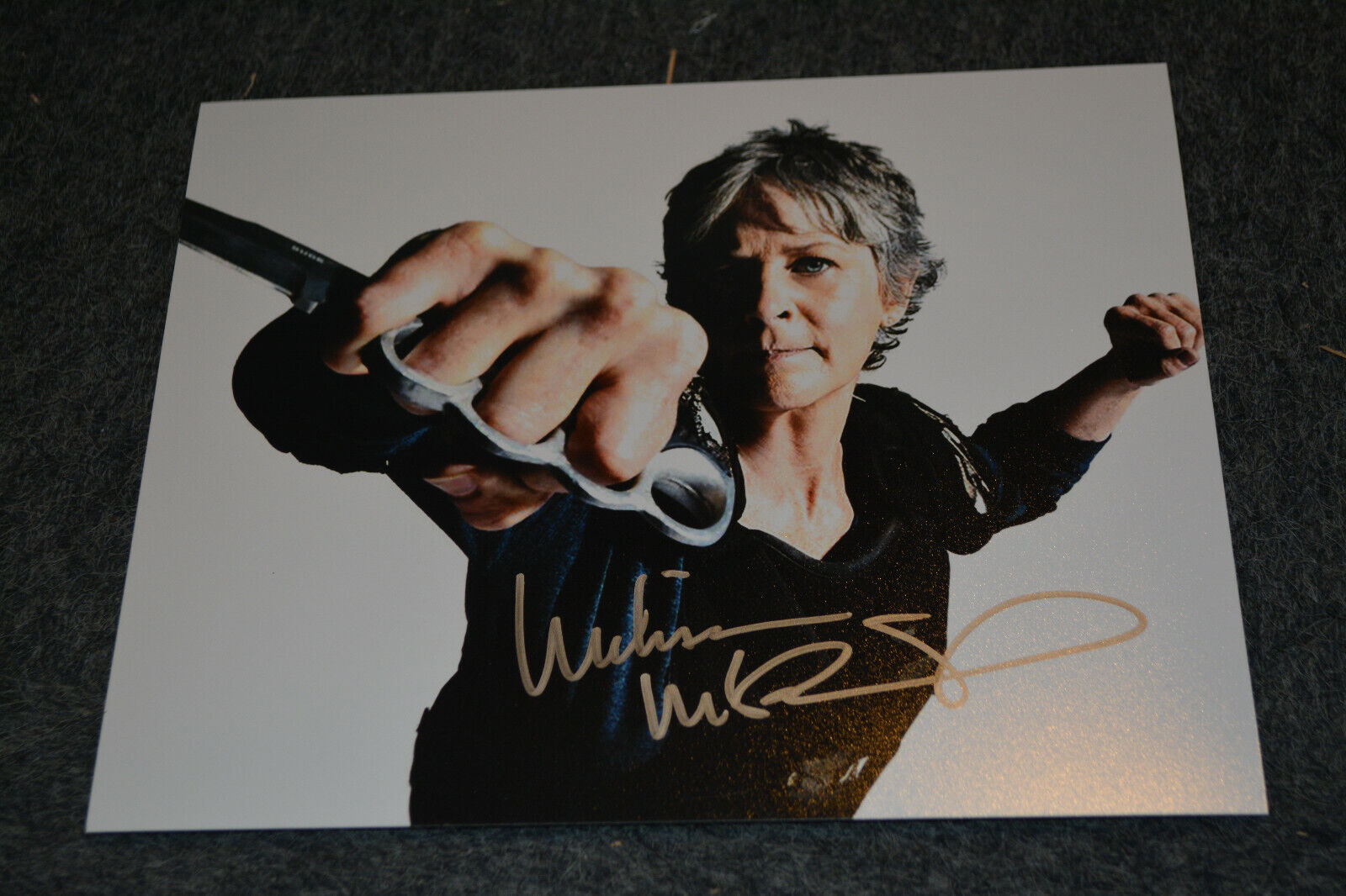 MELISSA MCBRIDE signed autograph In Person 8x10 20x25 cm THE WALKING DEAD