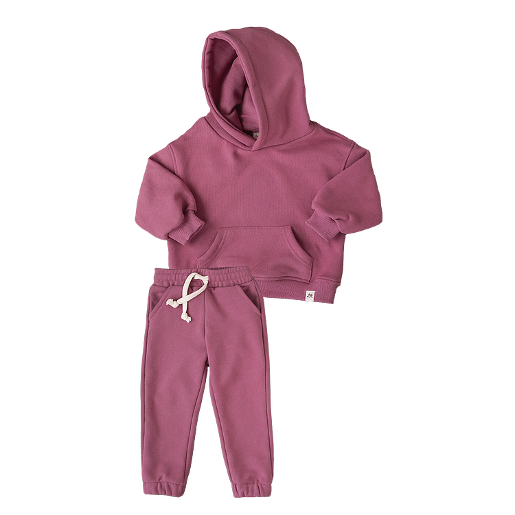 Mulberry Cozy Hoodie and Jogger Set