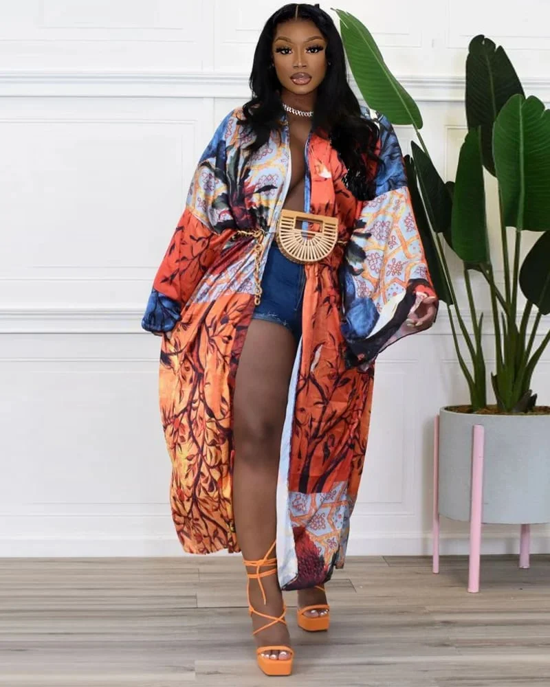 🔥🔥Ginkgo Kimono
