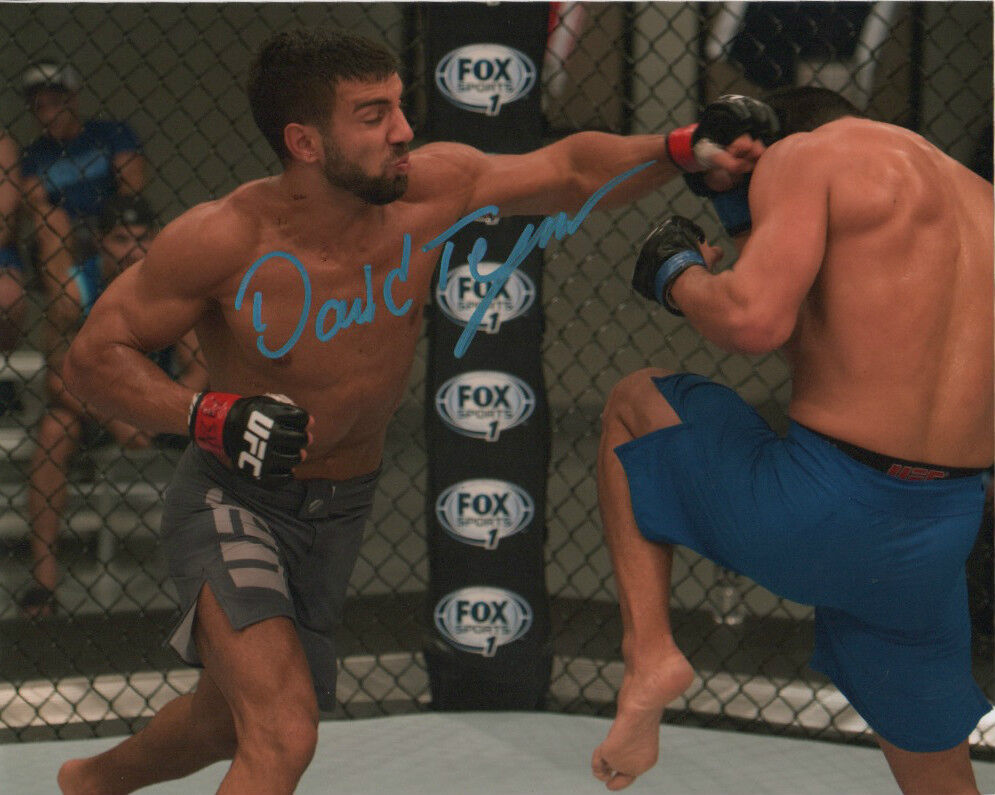 UFC David Teymur Signed Autographed 8x10 Photo Poster painting COA