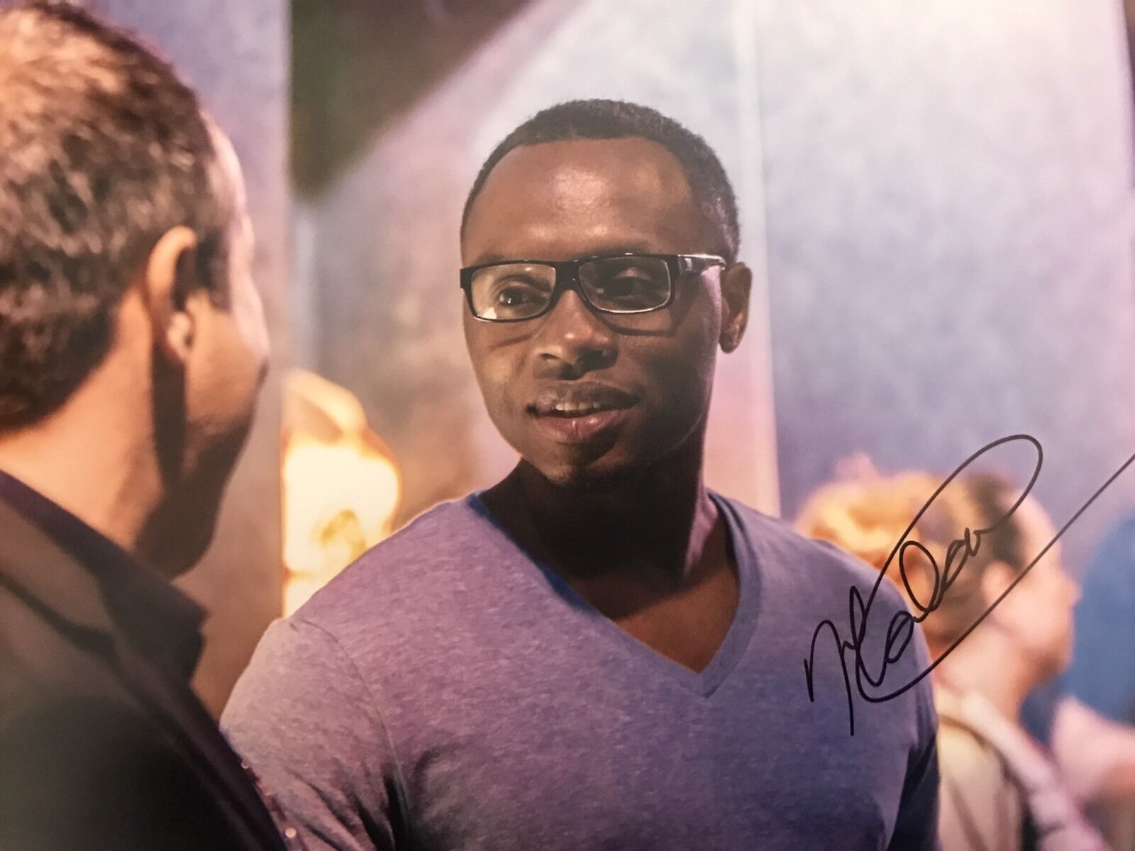 Malcolm Goodwin Signed Autographed 8x10 Photo Poster painting I Zombie Coa