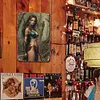 [Grande Taille]Pin up girls - Panneaux en &eacute;tain m&eacute;tallique(30*40cm)