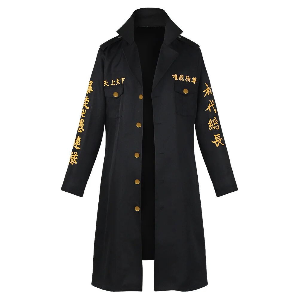 [Wetrose] In Stock Tokyo Revenger Cosplay Costume Tokyo Manji Gang Toman Uniform Coat Cloak Hoodie Mikey Manjiro Sano Division
