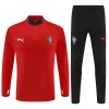Portugal  25-26 1/4 Zip Tracksuit Red Chandal