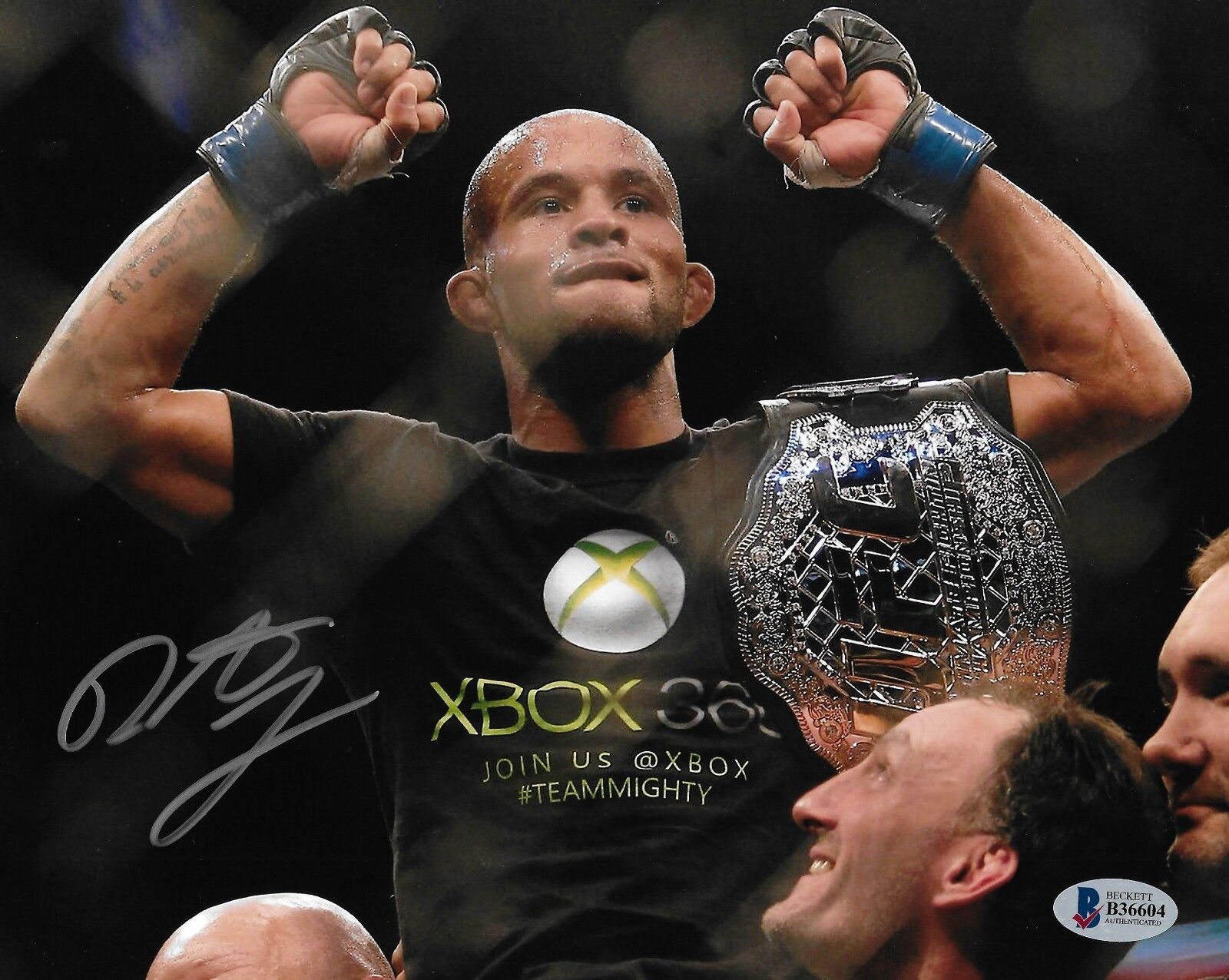 Demetrious Johnson Signed 8x10 Photo Poster painting BAS Beckett COA UFC WEC Picture Autograph K