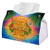 DIY Diamond Art Tissue Box Holder Best Mom PULeather Diamond Art Desktop Organizer Resin Rhinestone Storage Organizers Gem Art Home Office Decor Craft Gift for Women