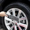 Car Wash Brush Microfiber Tire Scrubber Wheel & Rim Cleaner Brush Dust Remover