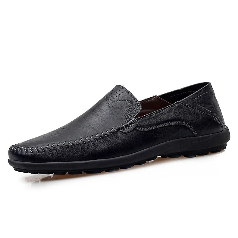 Suitmens Men's Microfiber Leather Loafers—00033