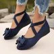 Yyvonne 2025 New Large-Size Tip-Tloping Single Shoes Women's Bean Shoes Sports Casual Shoes