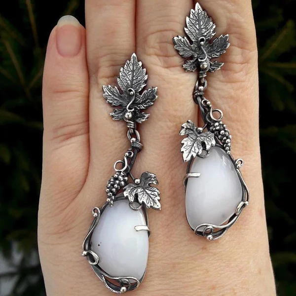 Vintage Grapevine Earrings