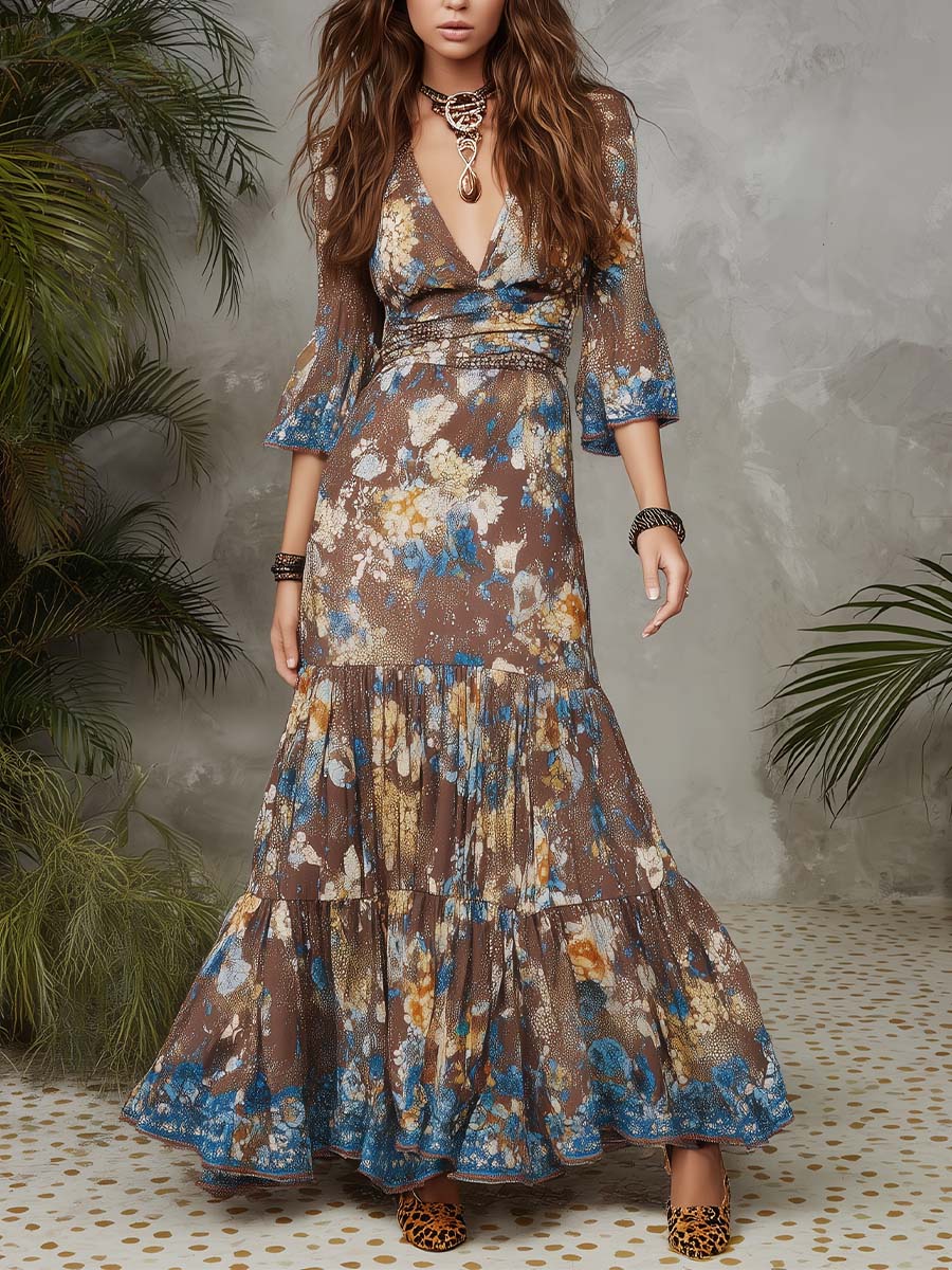 blue floral homecoming dress Zapaka Women White Prom Corset Spaghetti Straps A Navy Polka Dot Midi pastel blue Size:16-36-37