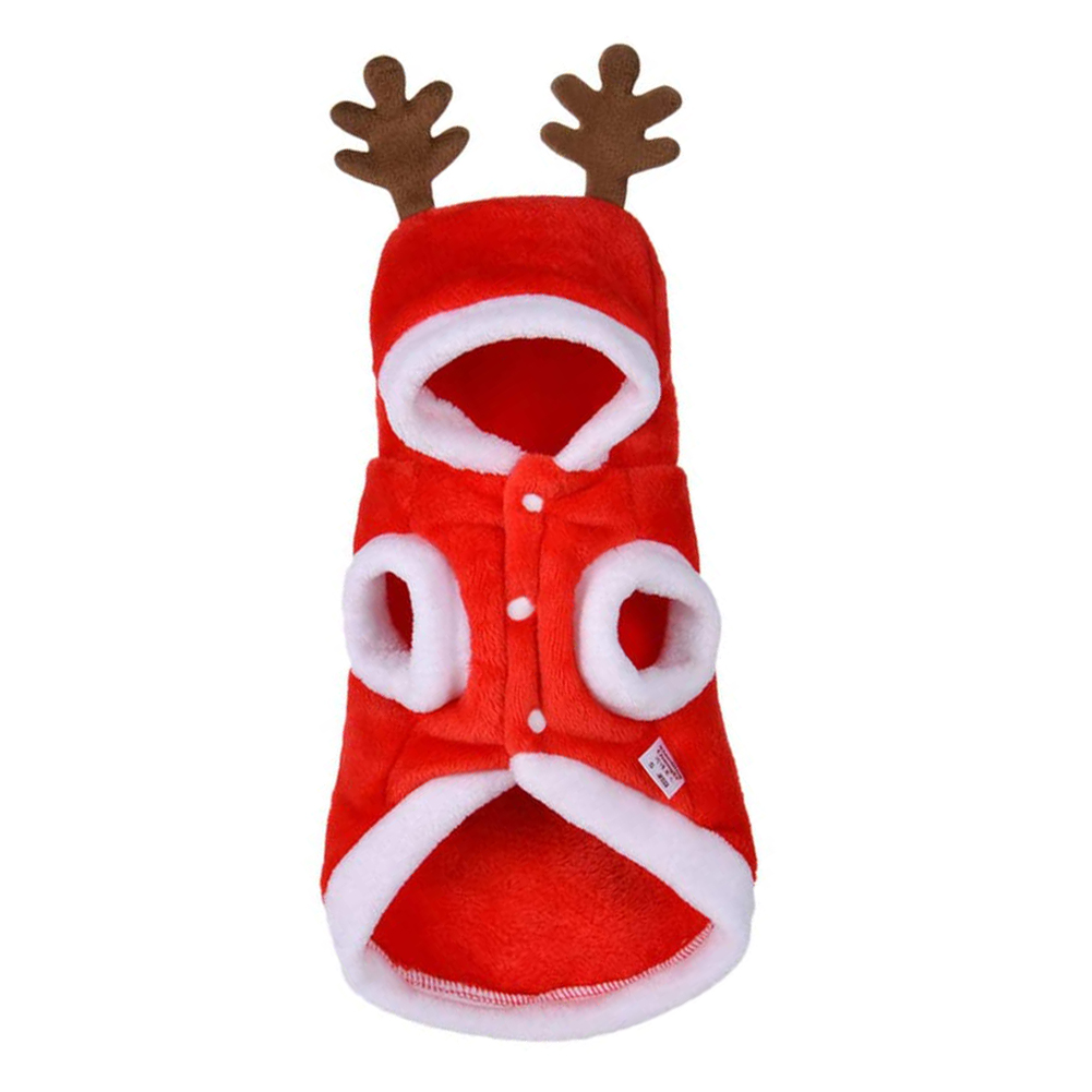 

Autumn Winter Cat Dog Clothes Christmas Festival Elk Coat Pet Supplies, 501 Original