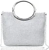 BAIGIO Strass-Kupplung, Handtaschen, f&uuml;r Damen, Abendtaschen, Sparkly Purse, Bling, Hochzeit, Clutch, Glitzer, Crossbody mit abnehmbarer Kette