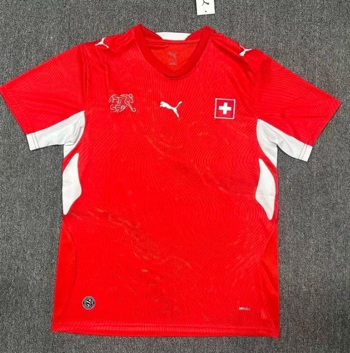 26-27 Switzerland home football jersey 1:1 Thailand quality