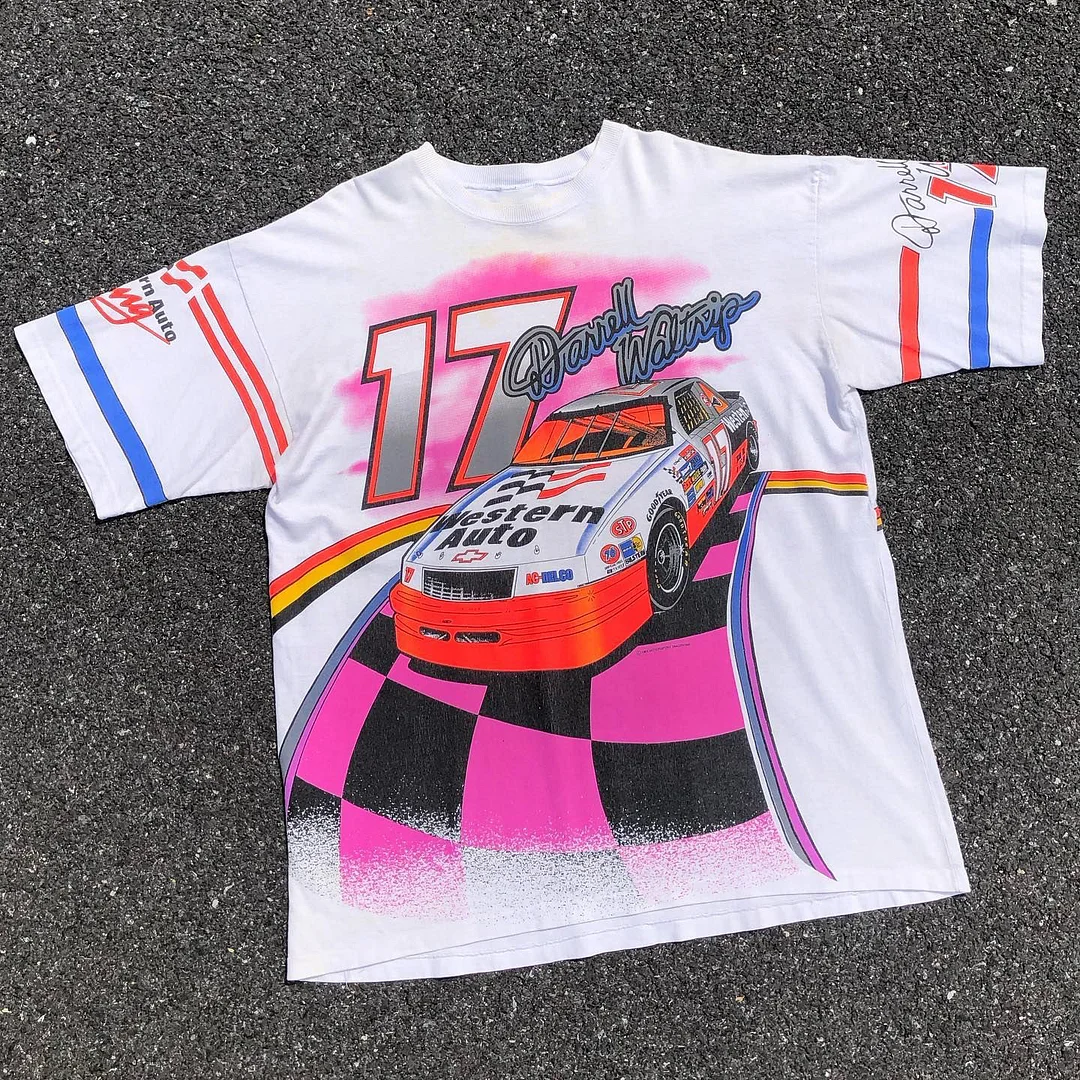 No.17 Racing Print Short Sleeve T-Shirt