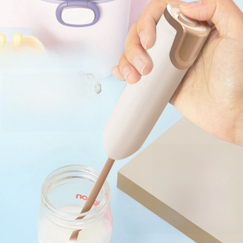Mini Electric Milk Powder Mixing Rod Extension Rod Baby Milk Powder Mixer Manual Milk Mixer Milk Coffee Machine