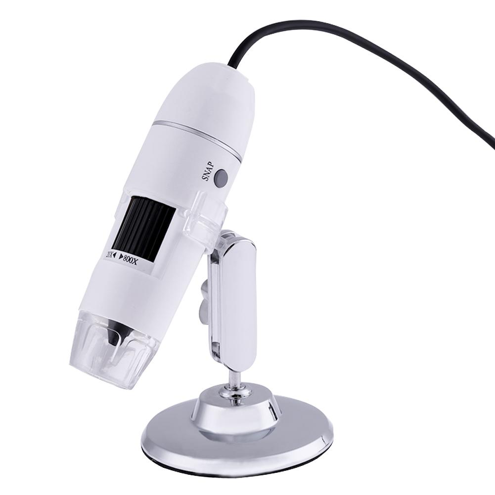 

800X8 LED USB 2.0 Digital Microscope Endoscope Zoom Camera Magnifier+Stand, 501 Original
