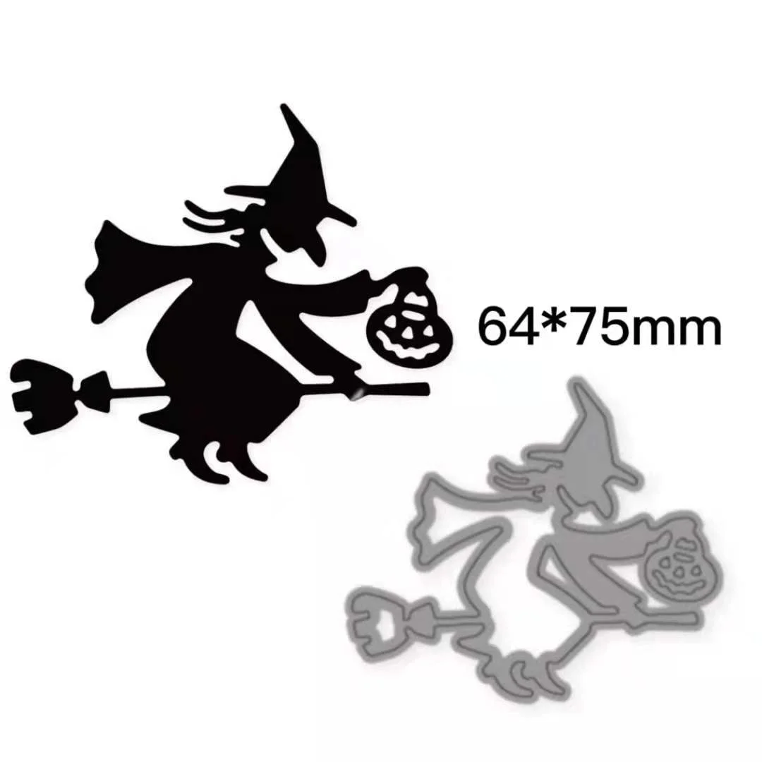 2021 Happy Halloween Set Frame Metal Cutting Dies Stencils For DIY Scrapbooking Decorative Embossing Handcraft Die Cutting Templ