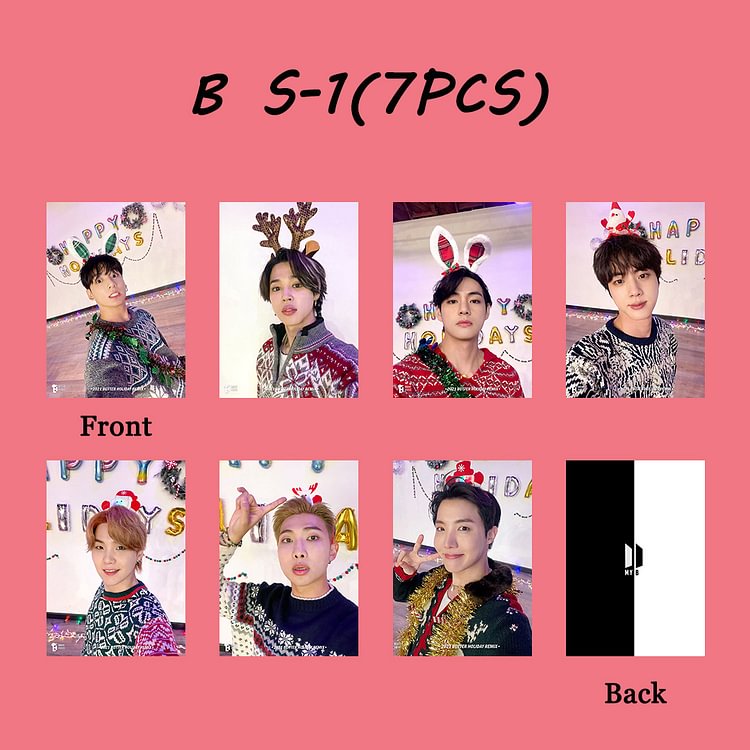 BTS Photo Card Set