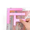 3pcs/set Diamond Painting Alignment Tool - Horizontal Ruler, Right-Angle Ruler, And Pusher Tool Set